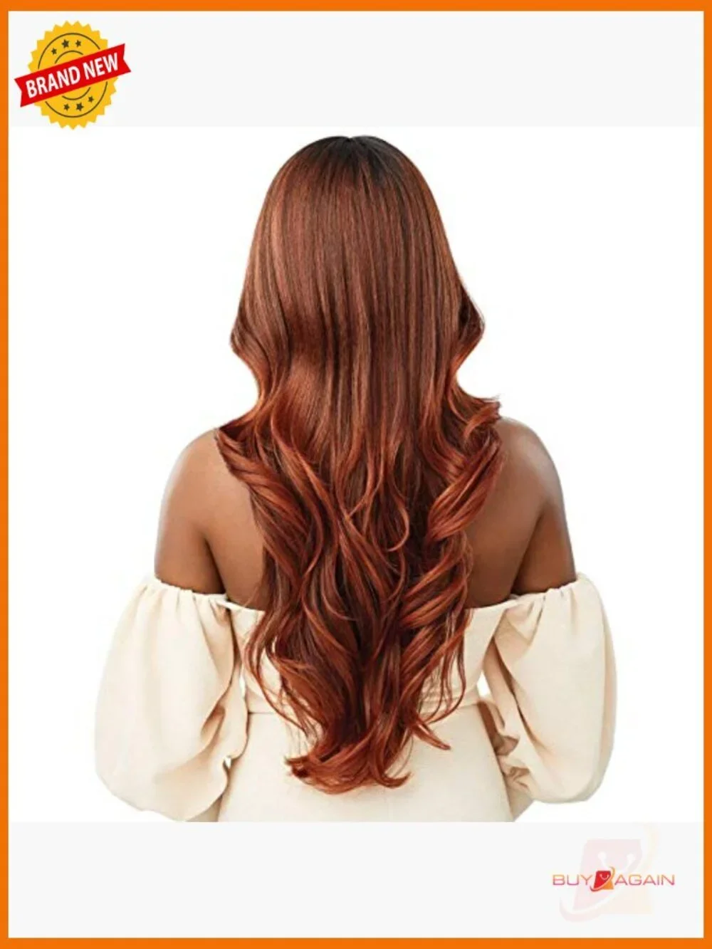 Lace Front Wig with Pre-Plucked Hairline, Heat Resistant Wavy Hair, 180%